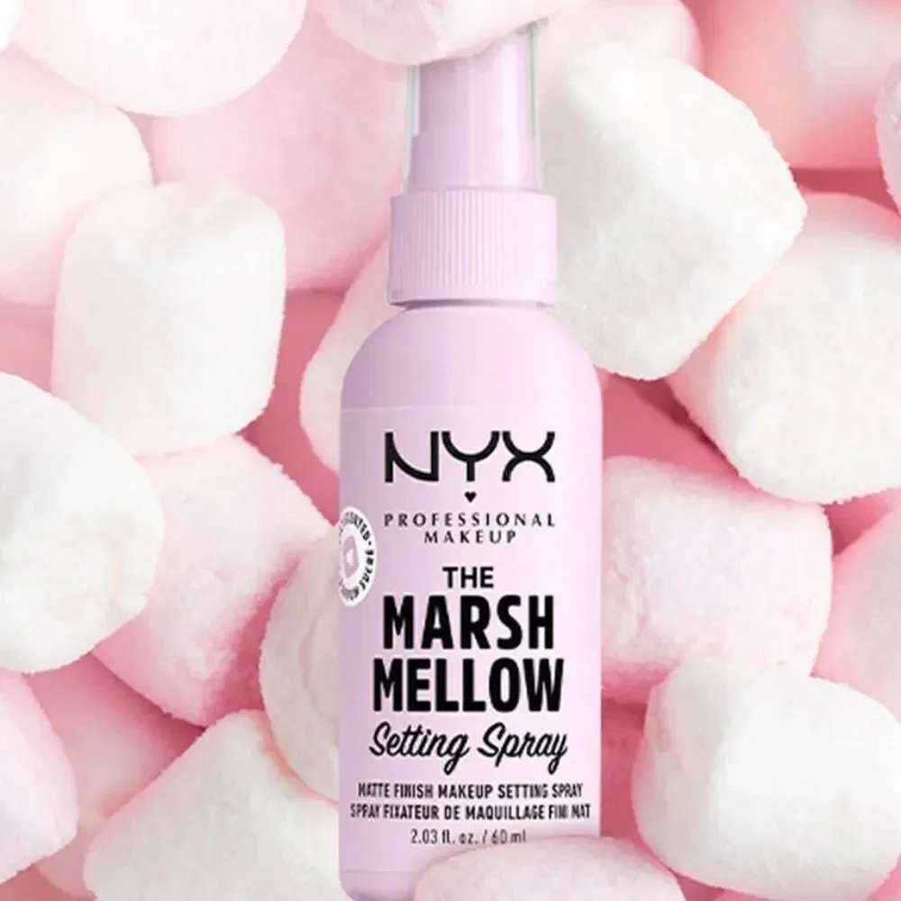 🦋NYX Long Lasting Matte Setting Spray Marshmallow Scented New Full Size